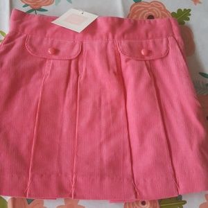 Janie and jack NWT 2 T pink skirt cord